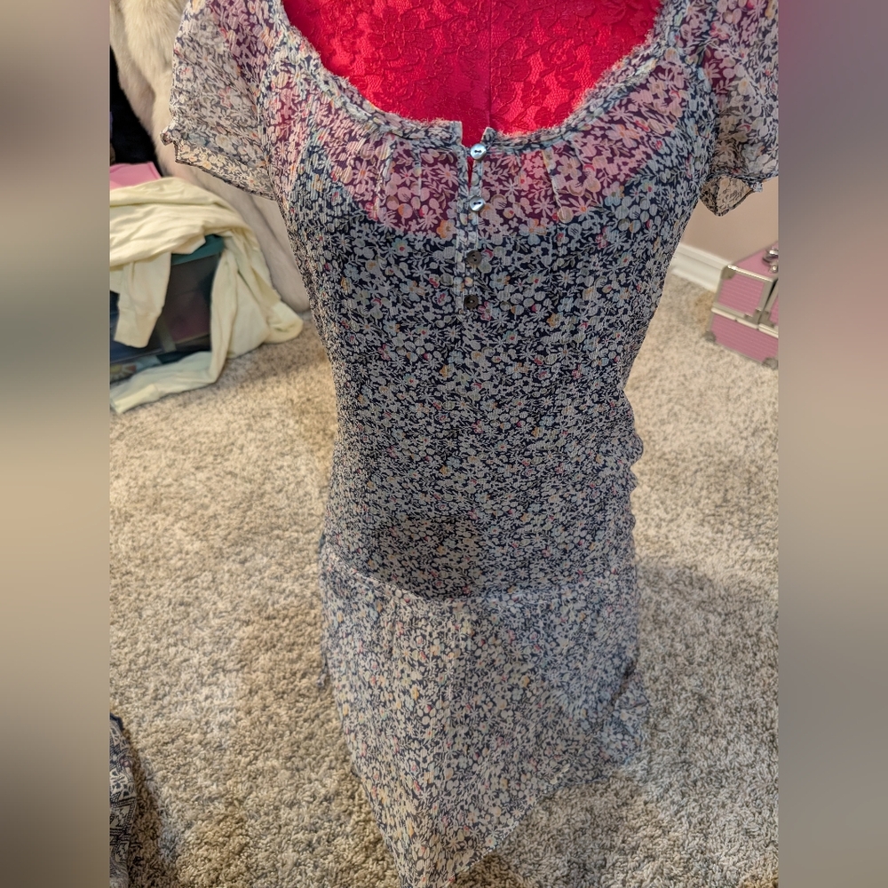 Ruehl Silk Tunic
